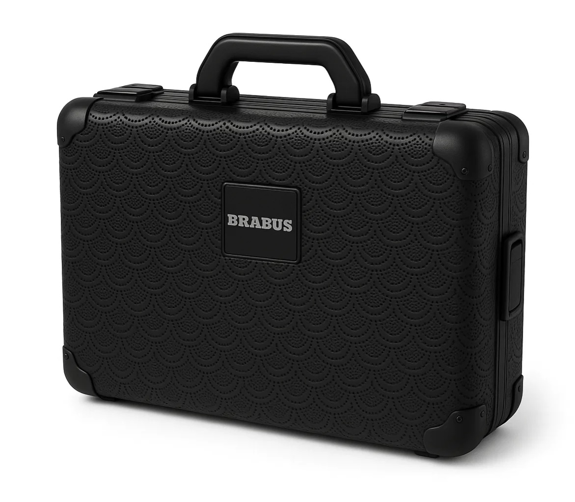 Embossed Briefcase