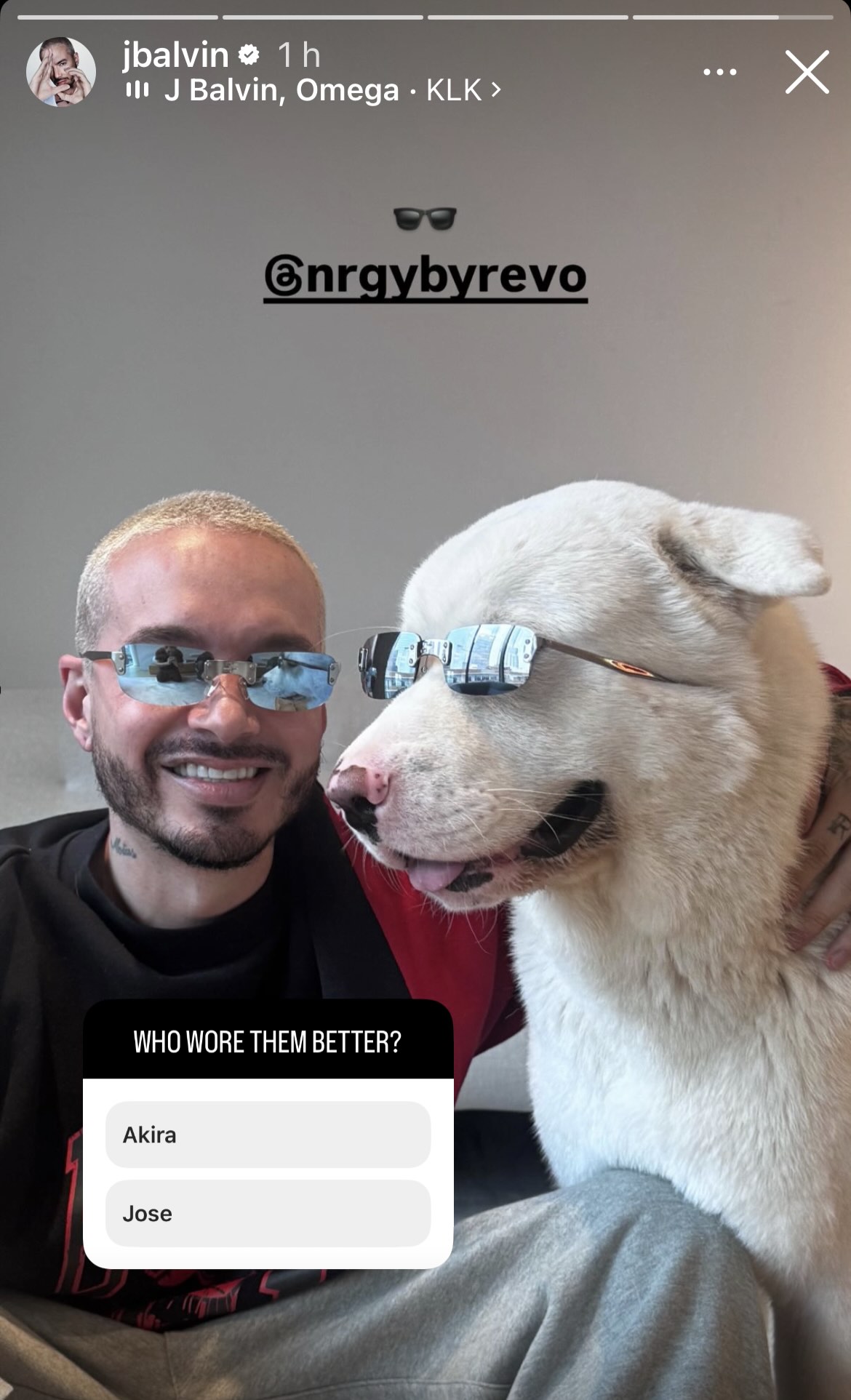 J Balvin con NRGY